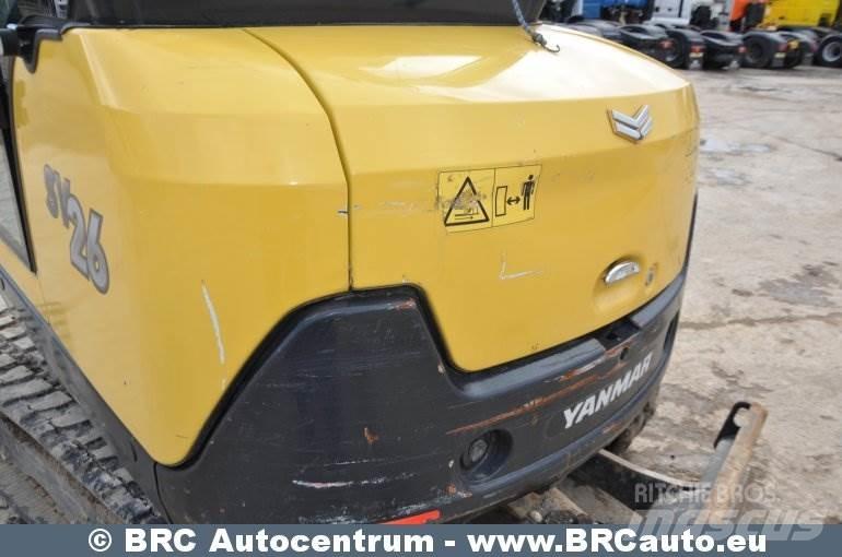 Yanmar SV26 Mini bagri <7t