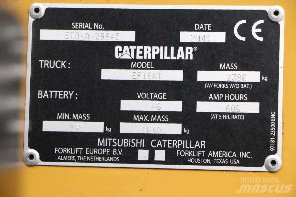 CAT EP16KT Električni viličarji