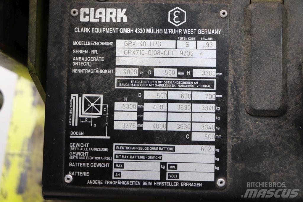 Clark GPX 40 Plinski viličarji
