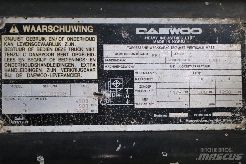 Daewoo G45SC-2 Plinski viličarji