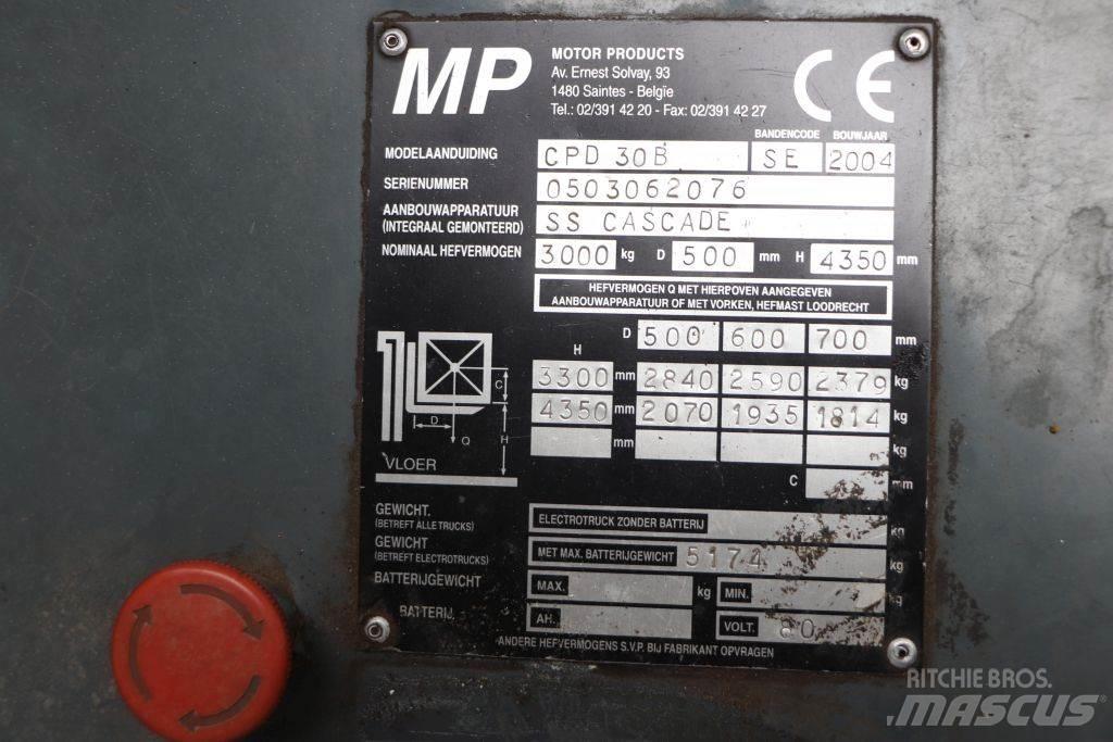 Heli CPD30B Električni viličarji