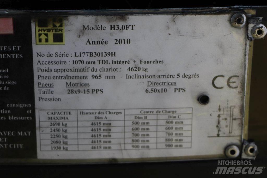 Hyster H3.0FT Plinski viličarji