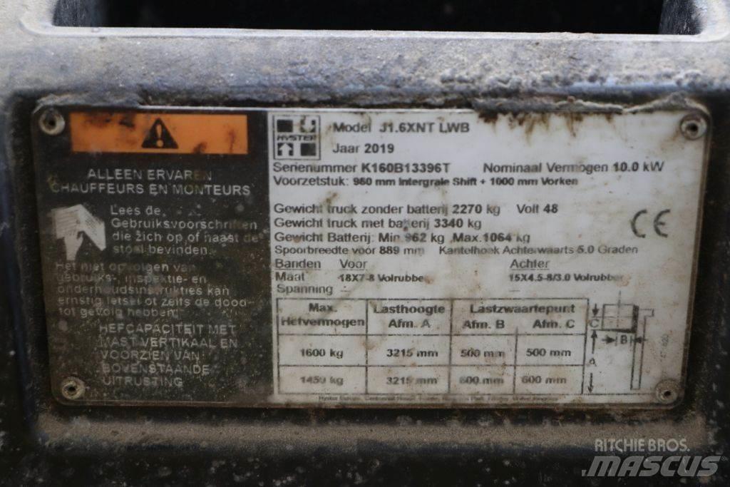 Hyster J1.6XNT Električni viličarji
