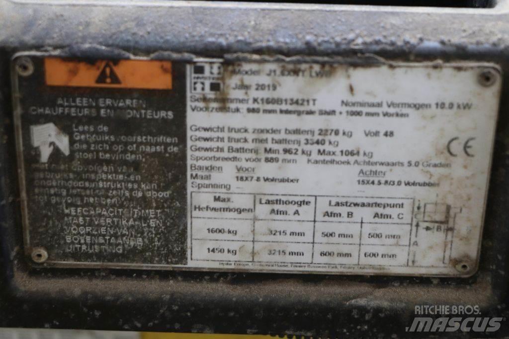 Hyster J1.6XNT Električni viličarji