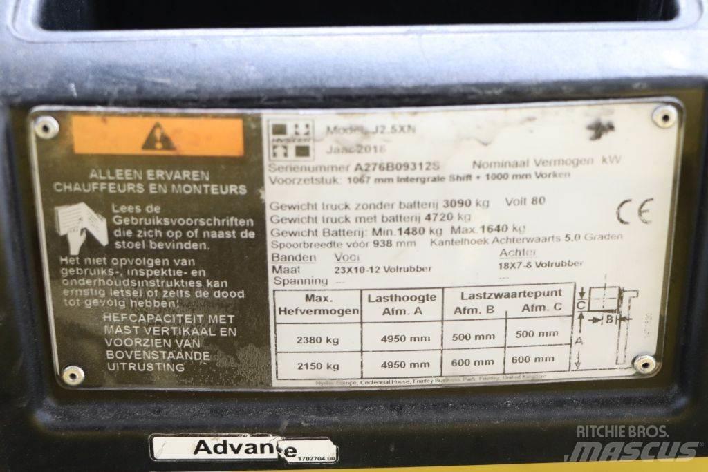 Hyster J2.5XN Električni viličarji