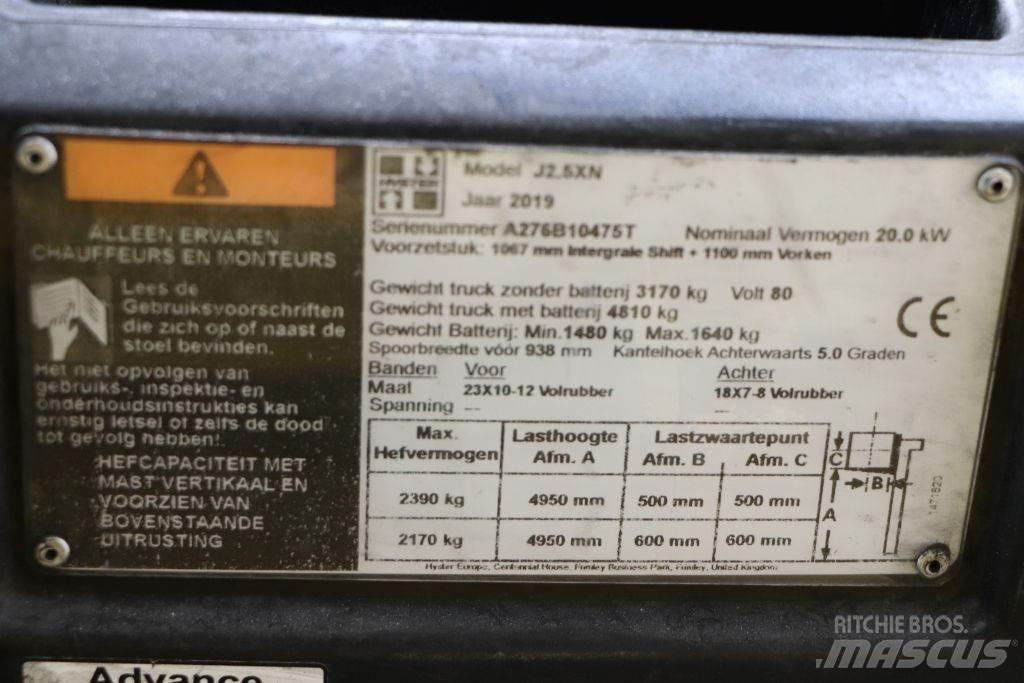 Hyster J2.5XN Električni viličarji