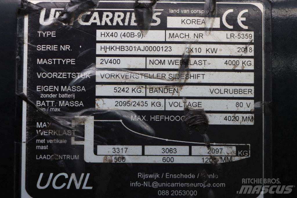 Hyundai 40B-9 Električni viličarji