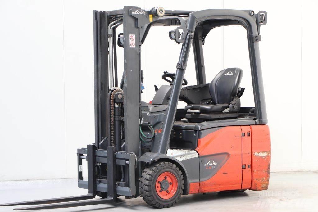 Linde E16C-02 Električni viličarji