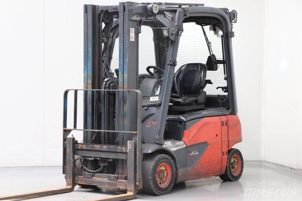 Linde E16P-02 Električni viličarji
