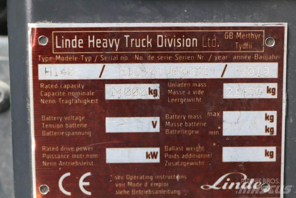 Linde H140 Dizelski viličarji