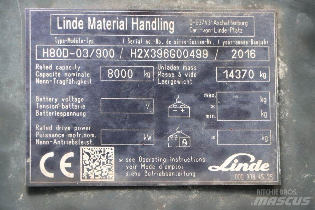 Linde H80D-03/900 Dizelski viličarji