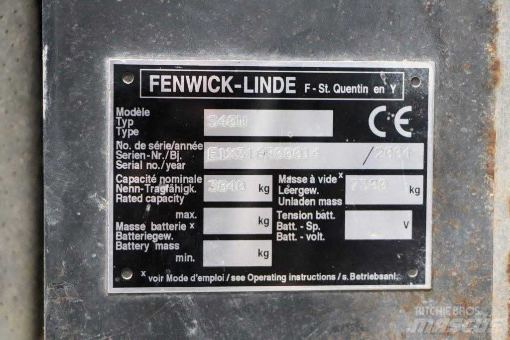Linde S40W Bočni viličari