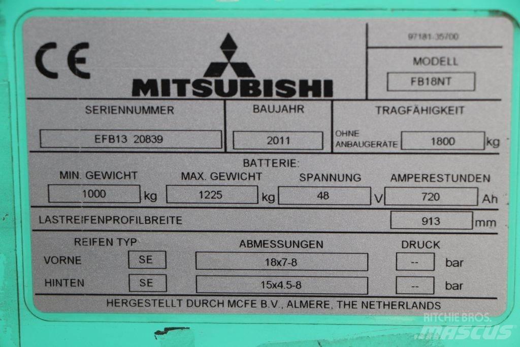 Mitsubishi FB18NT Električni viličarji