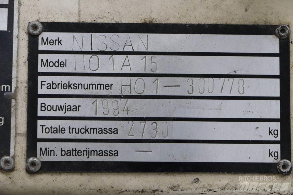 Nissan H01A15 Plinski viličarji