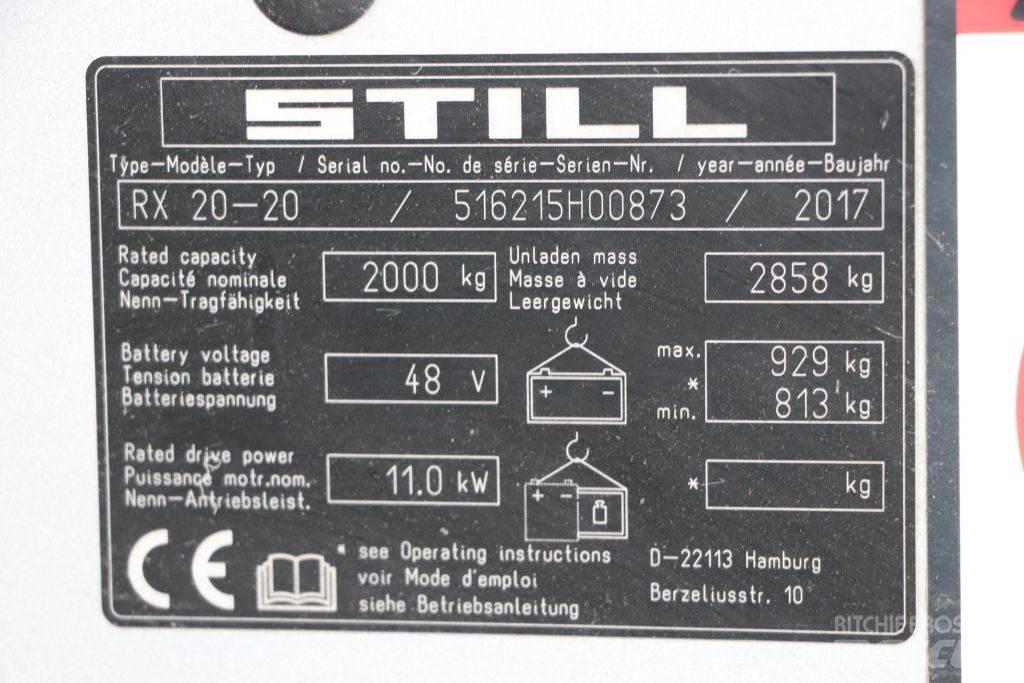 Still RX20-20 Električni viličarji