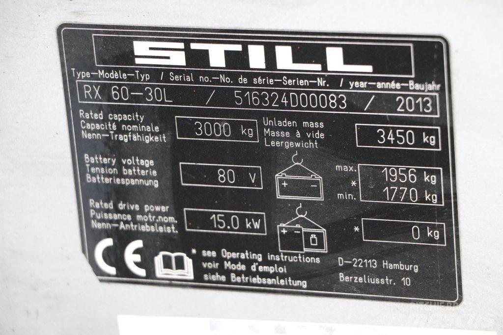 Still RX60-30L Električni viličarji
