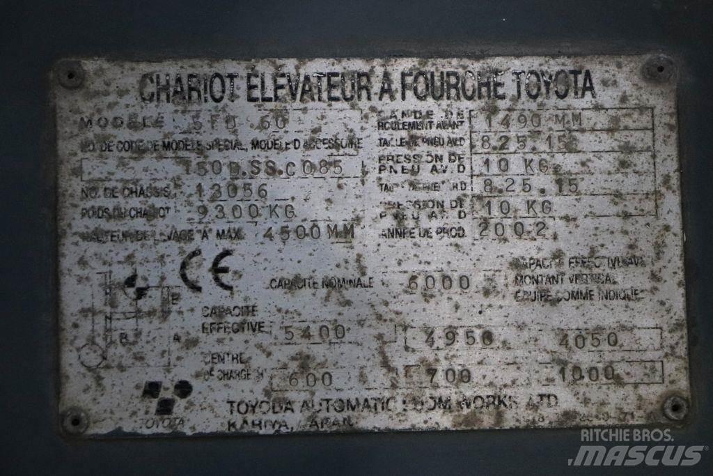 Toyota 5FD60 Dizelski viličarji