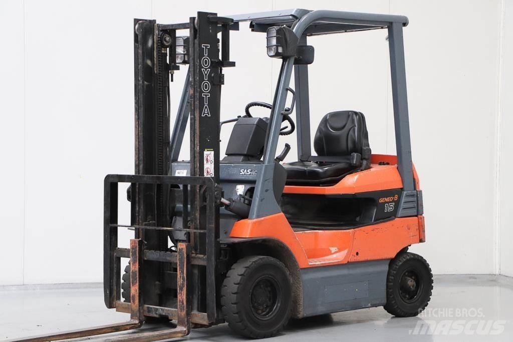 Toyota 7FB15 Električni viličarji