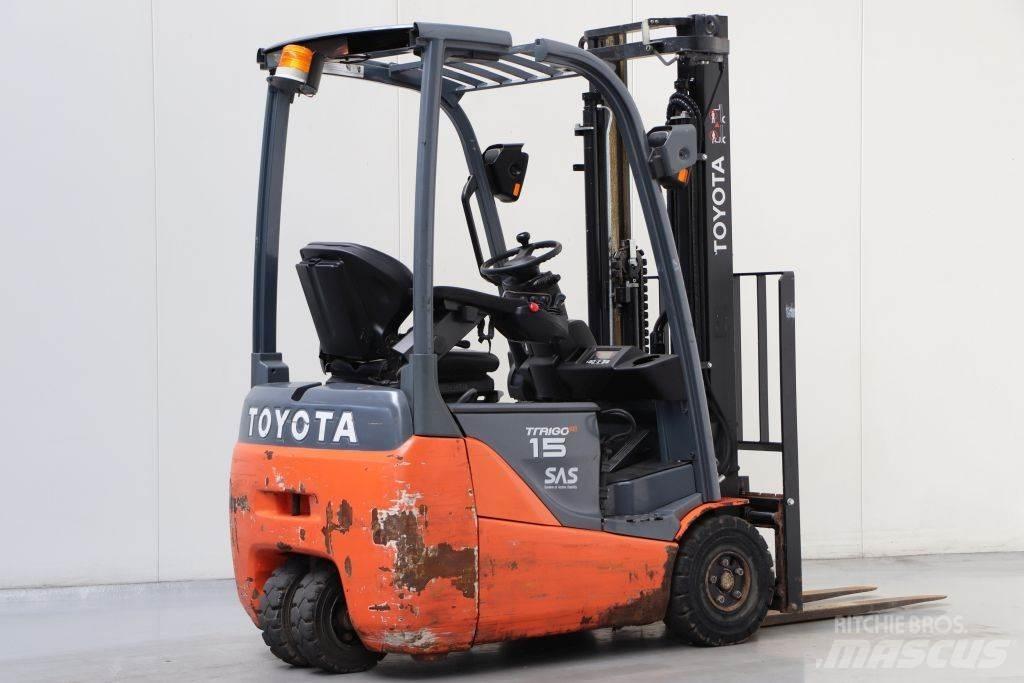 Toyota 8FBET15 Električni viličarji