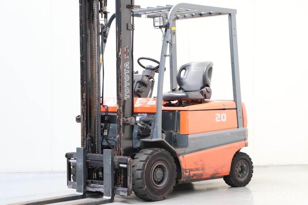 Toyota FBMF20 Električni viličarji