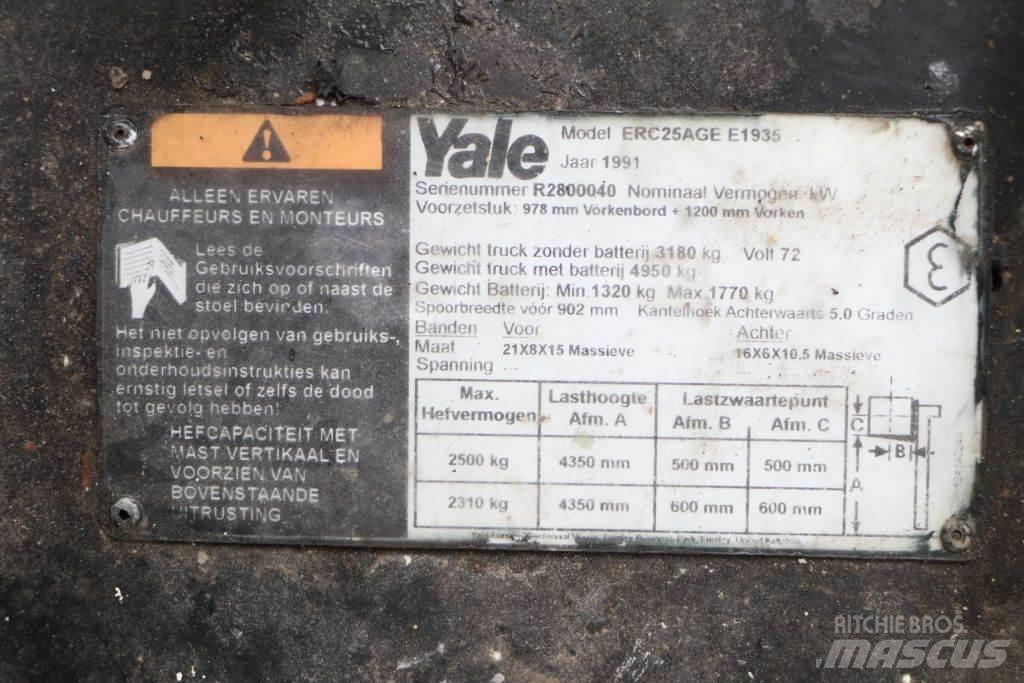 Yale ERC25AGE Električni viličarji
