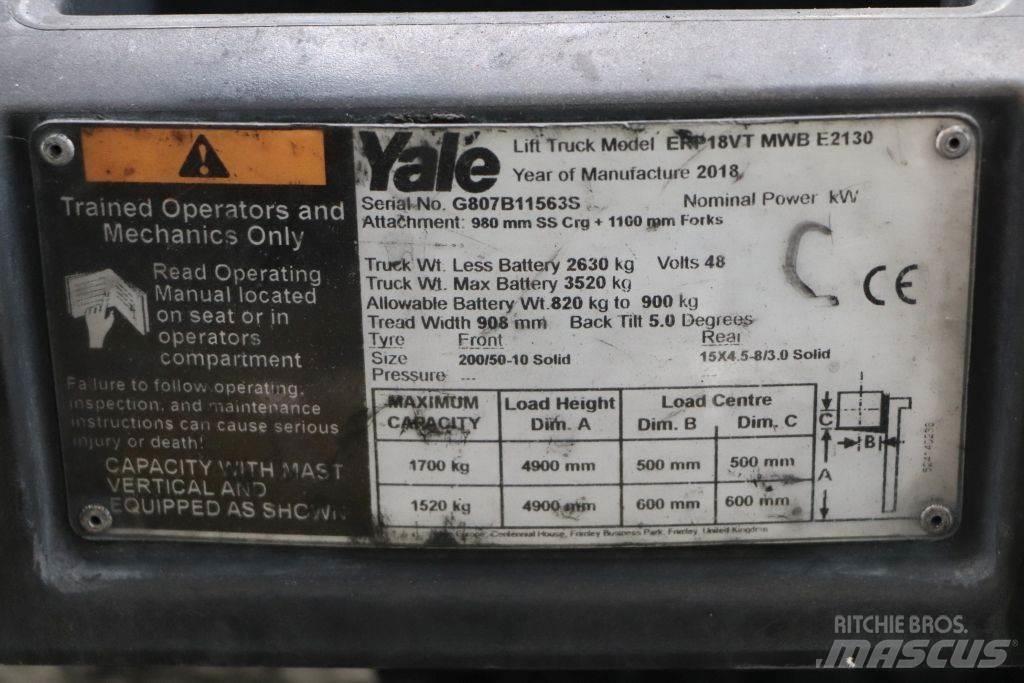 Yale ERP18VT Električni viličarji