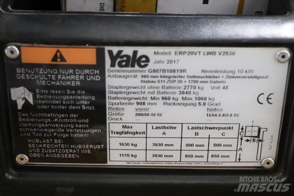 Yale ERP20VT Električni viličarji