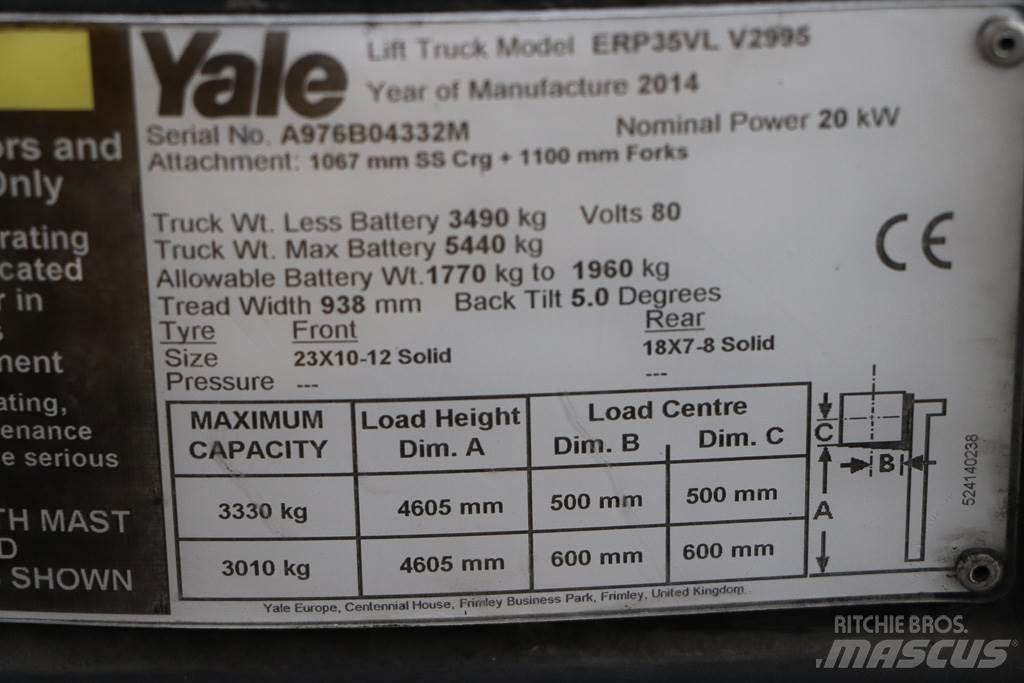 Yale ERP35VL Električni viličarji
