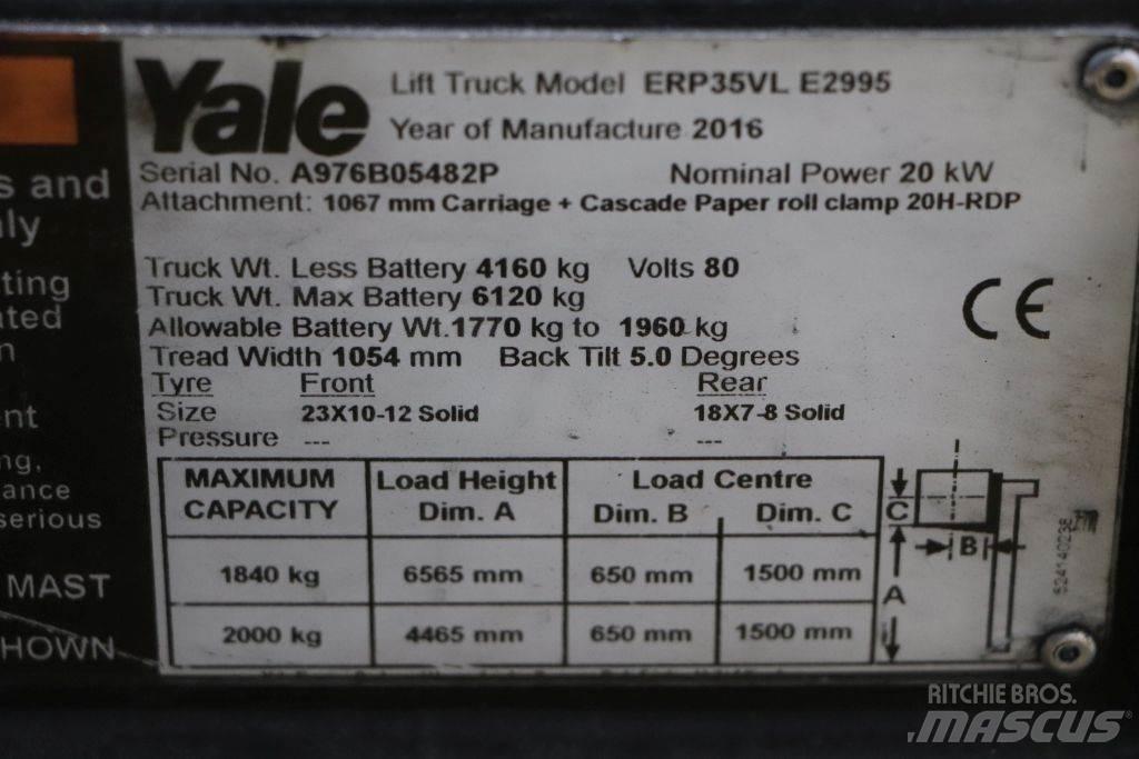 Yale ERP35VL Električni viličarji