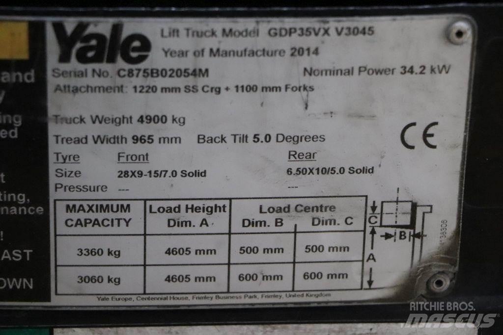 Yale GDP35VX Dizelski viličarji