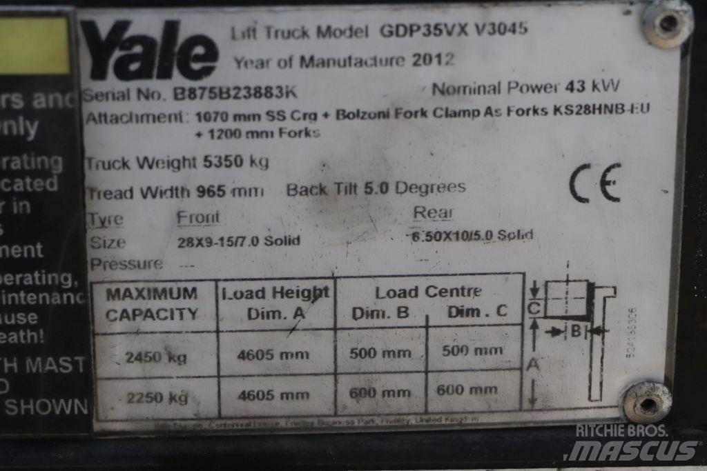 Yale GDP35VX Dizelski viličarji