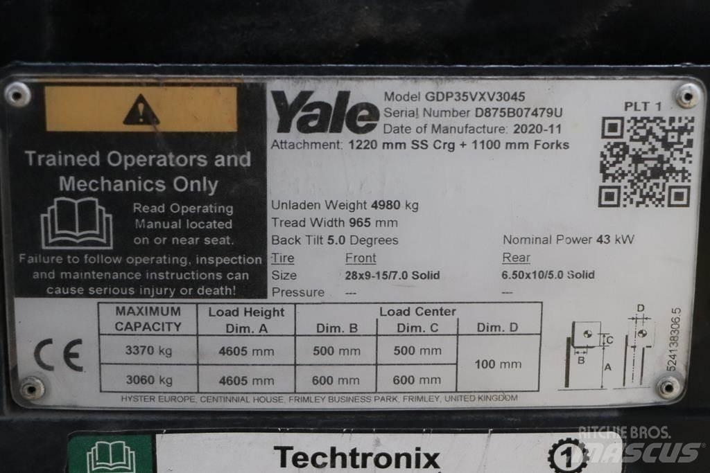 Yale GDP35VX Dizelski viličarji