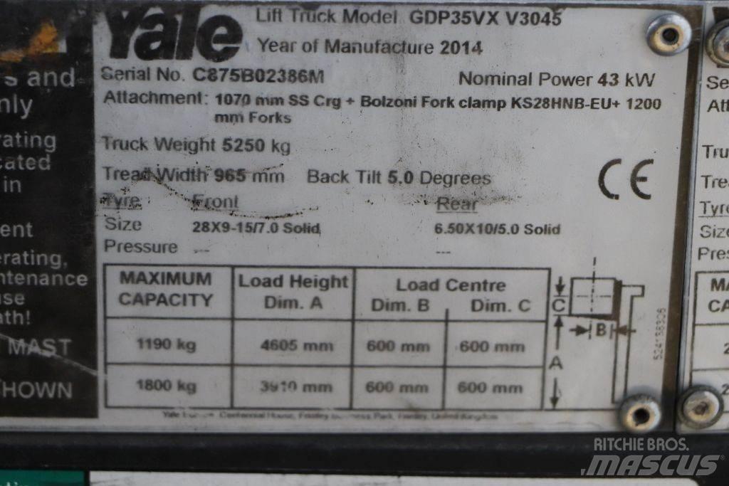 Yale GDP35VX Dizelski viličarji