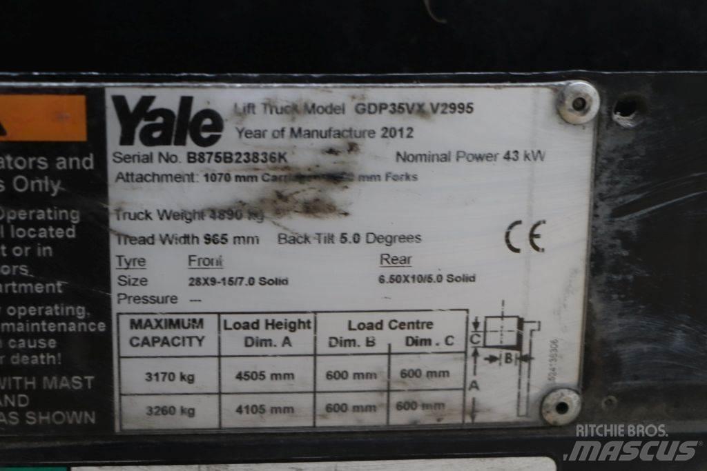 Yale GDP35VX Dizelski viličarji