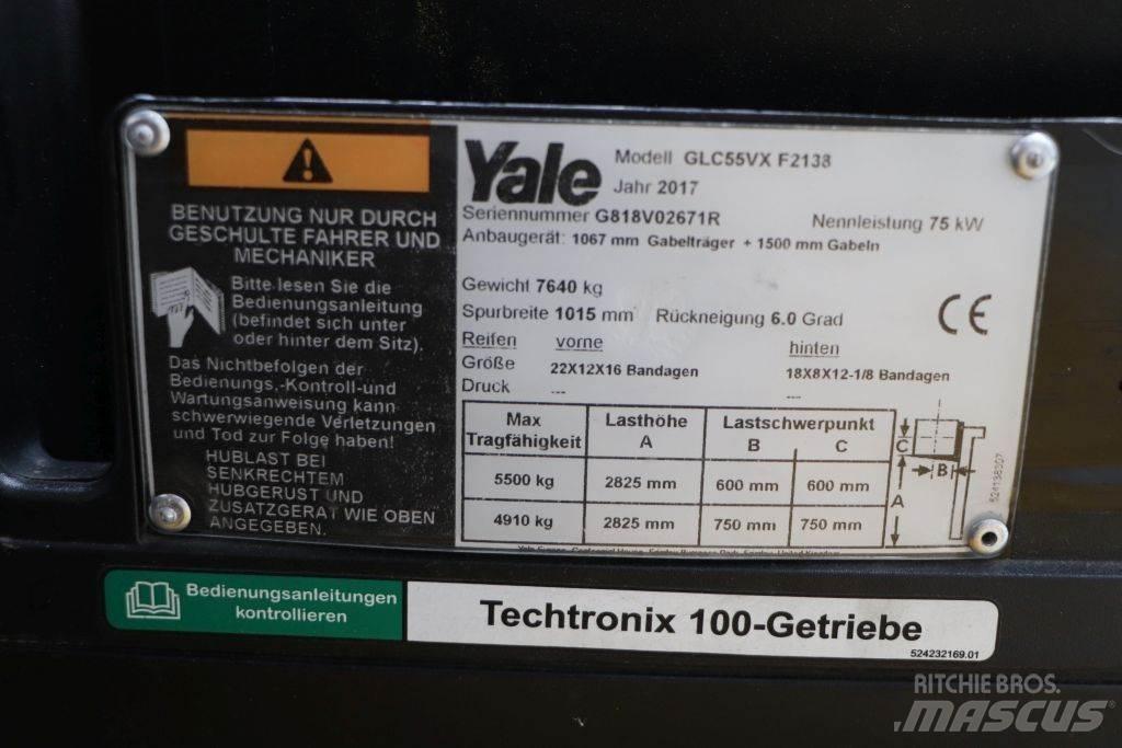 Yale GLC55VX Plinski viličarji