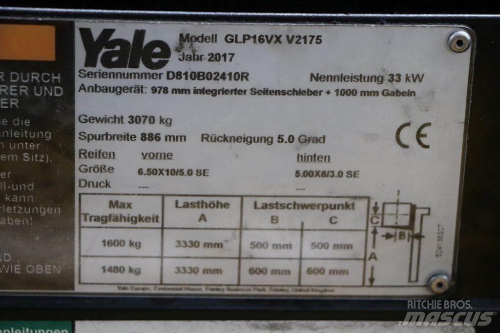 Yale GLP16VX Plinski viličarji