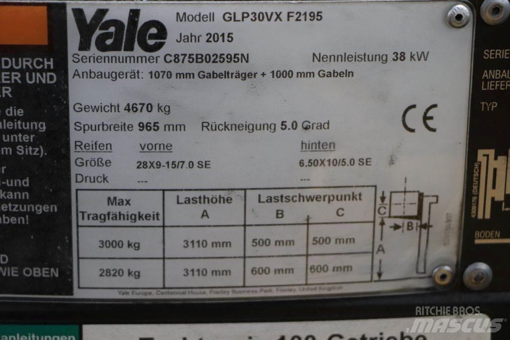 Yale GLP30VX Plinski viličarji