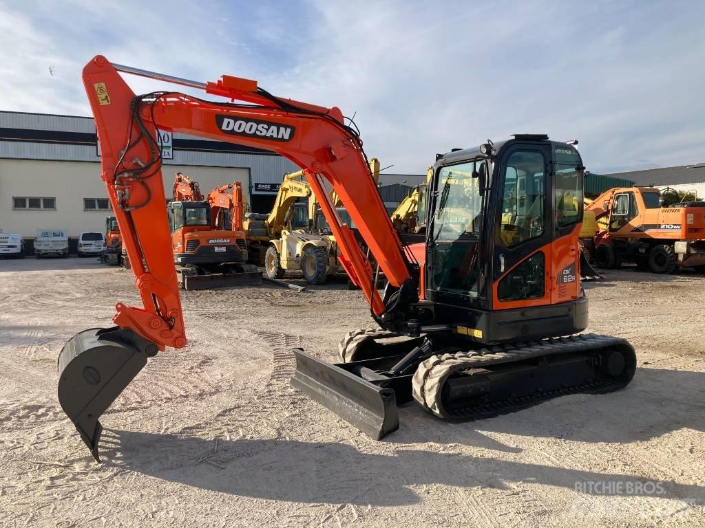 Doosan DX 62 R-3 Mini bagri <7t