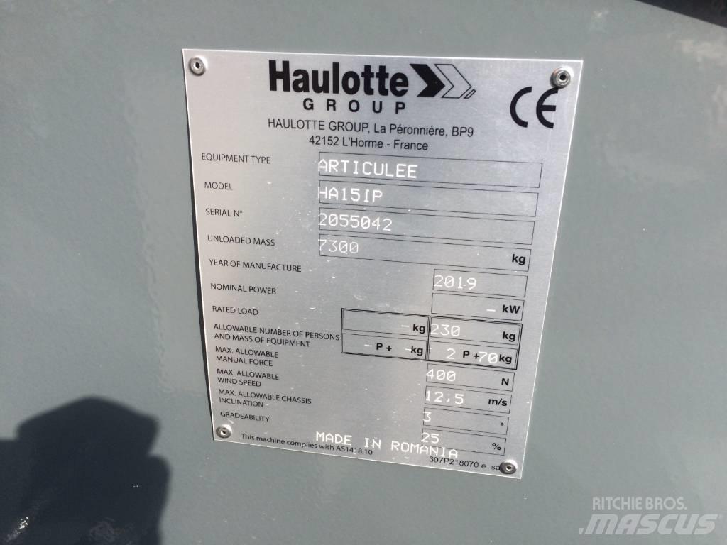 Haulotte HA 15 IP Zglobne dvižne ploščadi