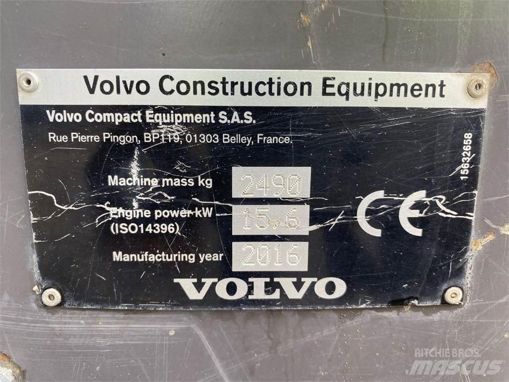Volvo ECR25 Bagri na kolesih