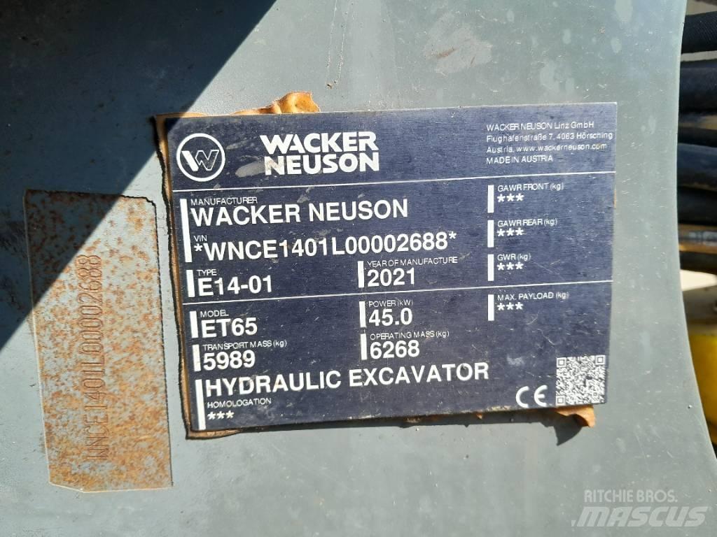 Wacker Neuson ET 65 Bagri goseničarji