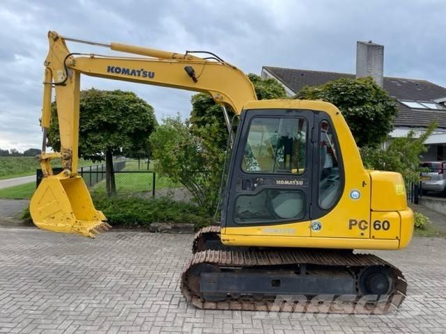 Komatsu PC 60-7 Bagri goseničarji