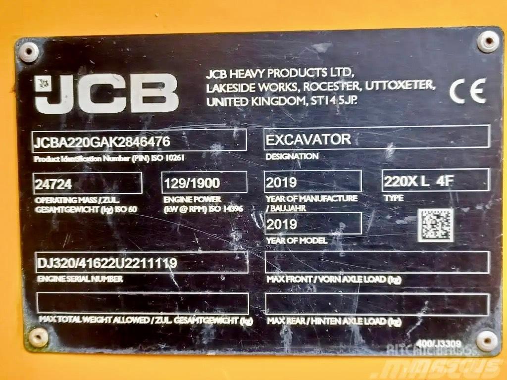 JCB 220 XL 4F Bagri goseničarji