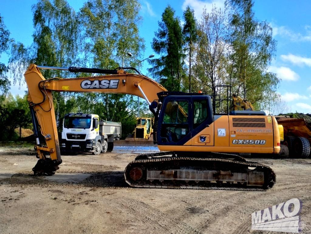 CASE CX 250 D Bagri goseničarji