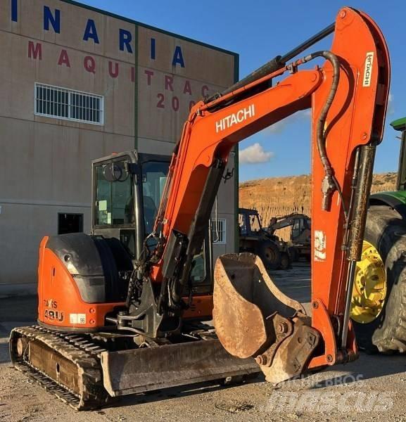 Hitachi ZX48U-5ACLR Mini bagri <7t