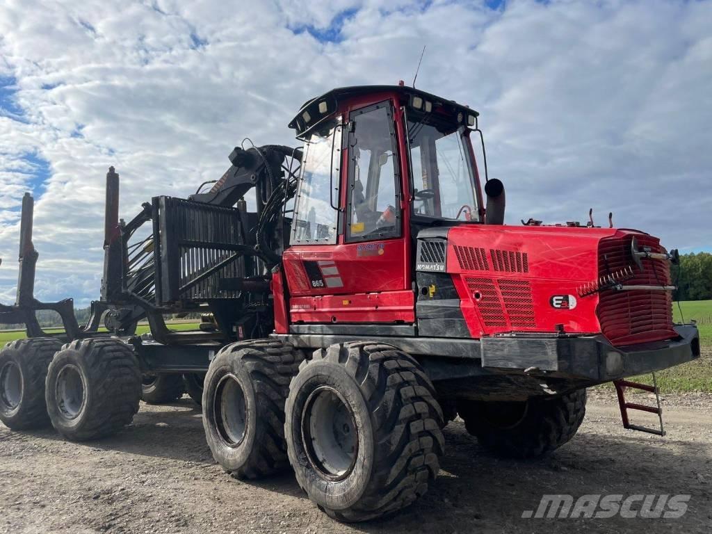 Komatsu 865 Forwarderji