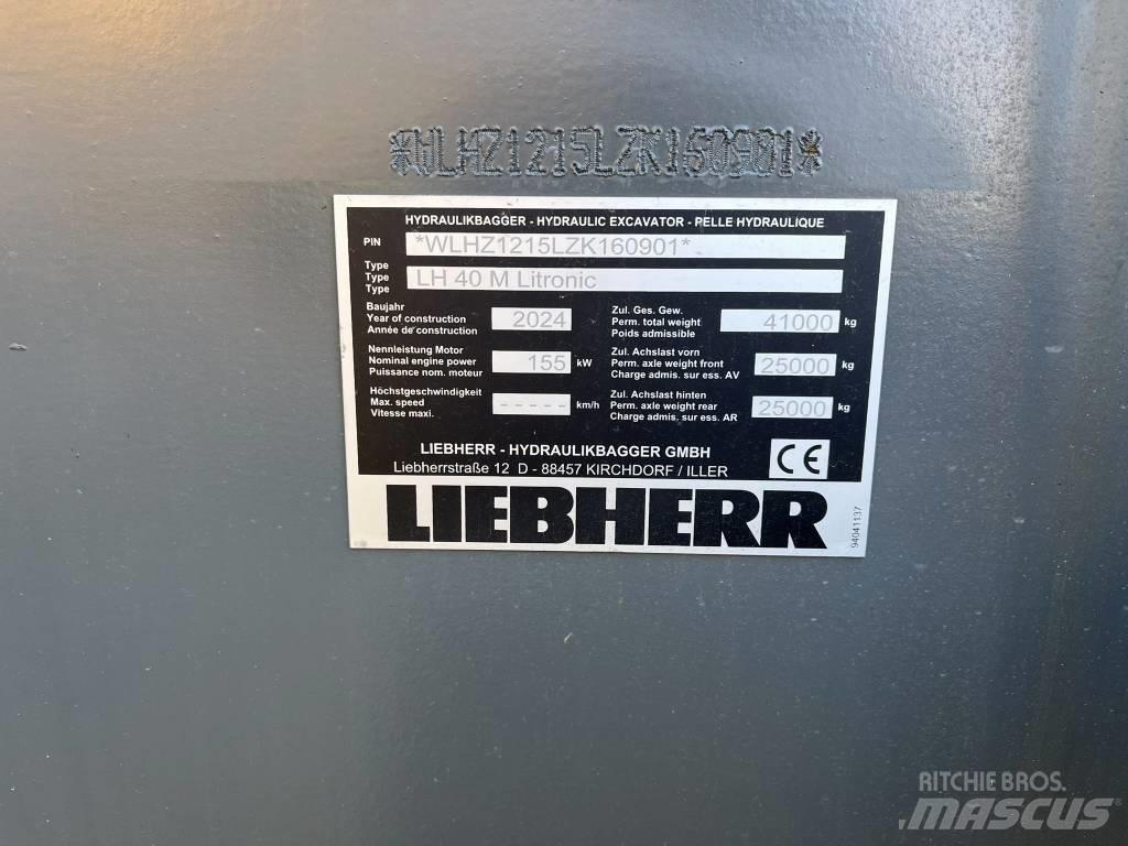 Liebherr LH 40 Bagri za prekladanje primarnih/sekundarnih surovin