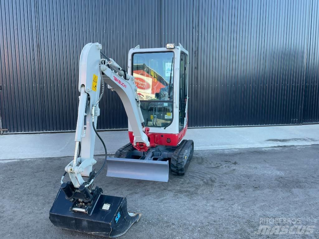 Takeuchi TB 216 Mini bagri <7t