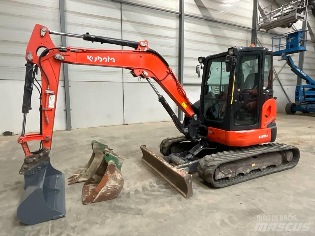 Kubota U 48-4 Mini bagri <7t