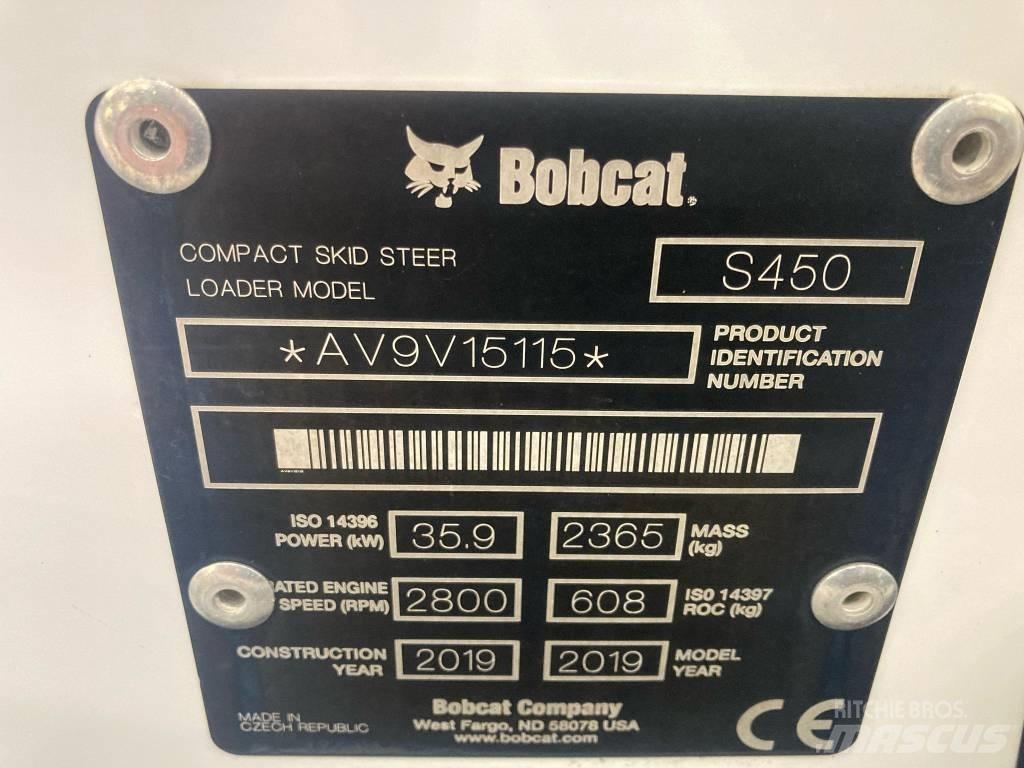 Bobcat S 450 Skid steer mini nakladalci